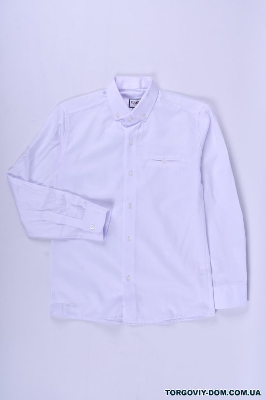 Рубашка для мальчика (цв.белый) RUTTI GARRO Рост в наличии : 146, 152, 158, 164, 170 арт.11-15