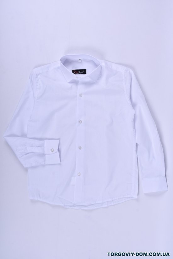 Рубашка для мальчика (цв.белый) RUTTI GARRO Рост в наличии : 134, 140, 146 арт.9-12