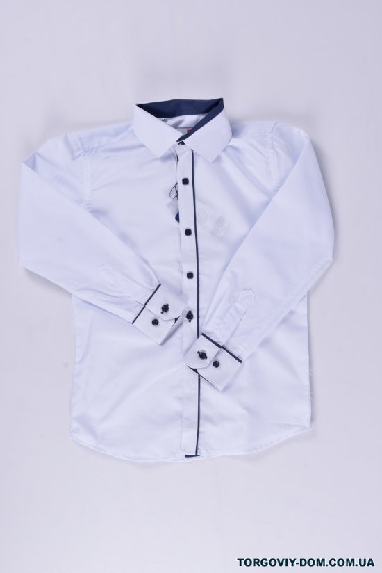 Рубашка для мальчика (Slim Fit) "IKEENZY" Рост в наличии : 146 арт.B-SKY2574