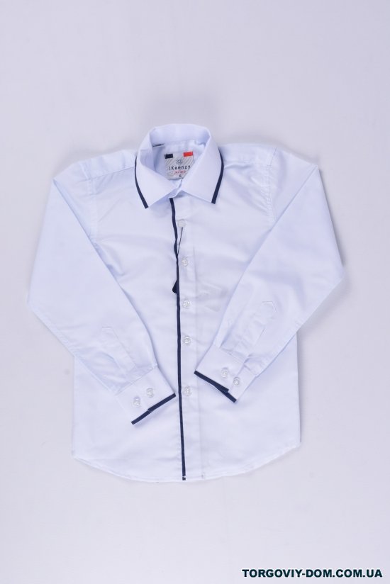 Рубашка для мальчика (Slim Fit) "IKEENZY" Рост в наличии : 104, 116, 128, 140 арт.B-SKY2849
