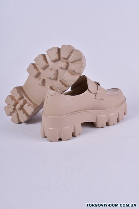 Туфлі жіночі з натуральної шкіри EGGA Розміри в наявності : 36, 37, 38, 39, 40, 41 арт.XD368-3