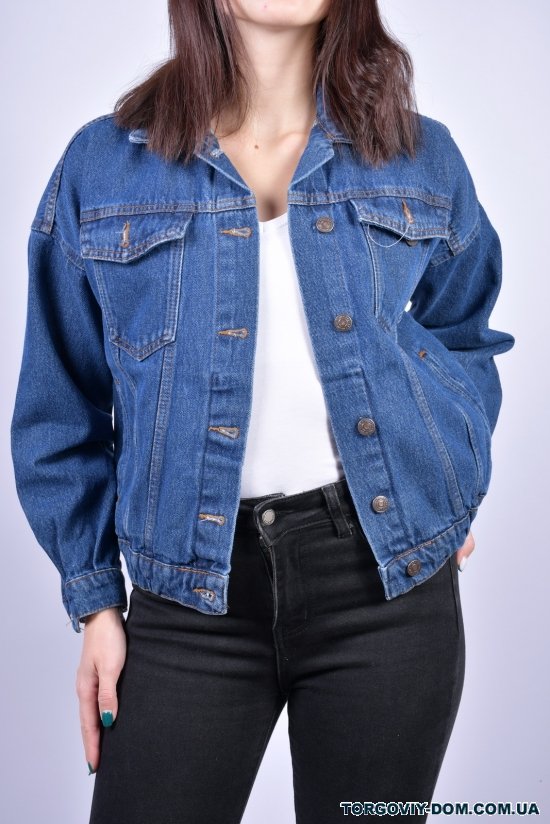 Піджак джинсовий жіночий (кол. R02) Розміри в наявності : 42, 44, 46 арт.5021