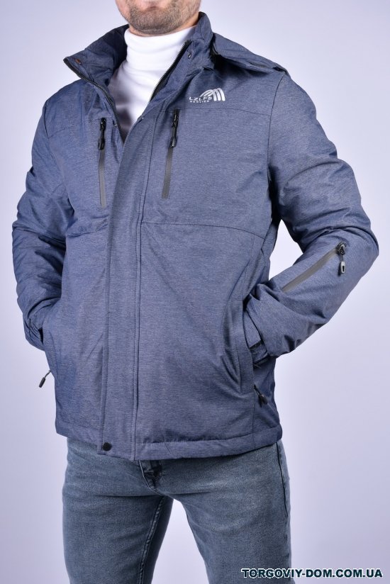 Куртка чоловіча демісезонна (кол. Т. Синій) Розмір в наявності : 44 арт.EM22013