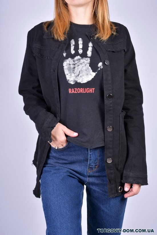 Піджак джинсовий жіночий ASIST Розмір в наявності : 40 арт.2066
