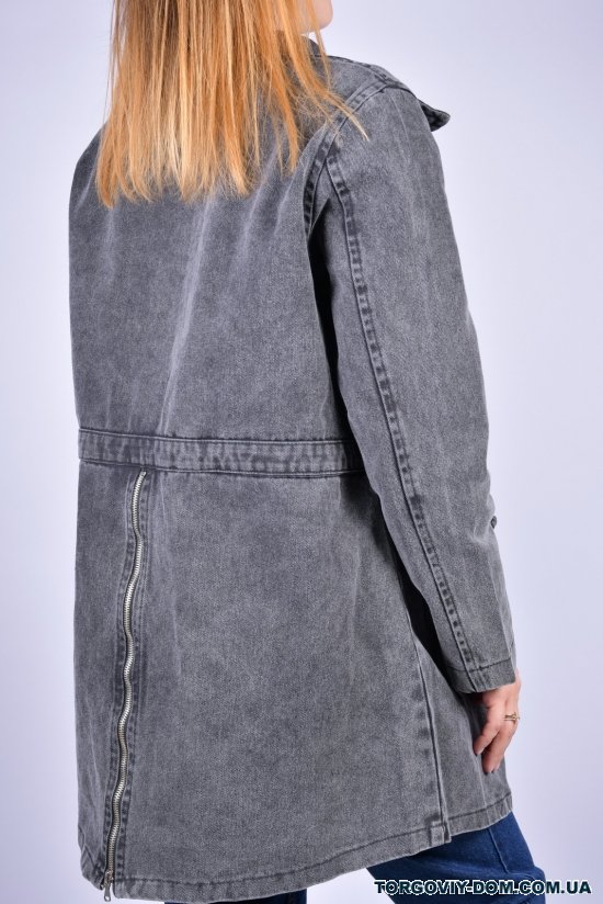 Пиджак джинсовый женский (цв.т/серый) ASIST Размеры в наличии : 40, 42 арт.193