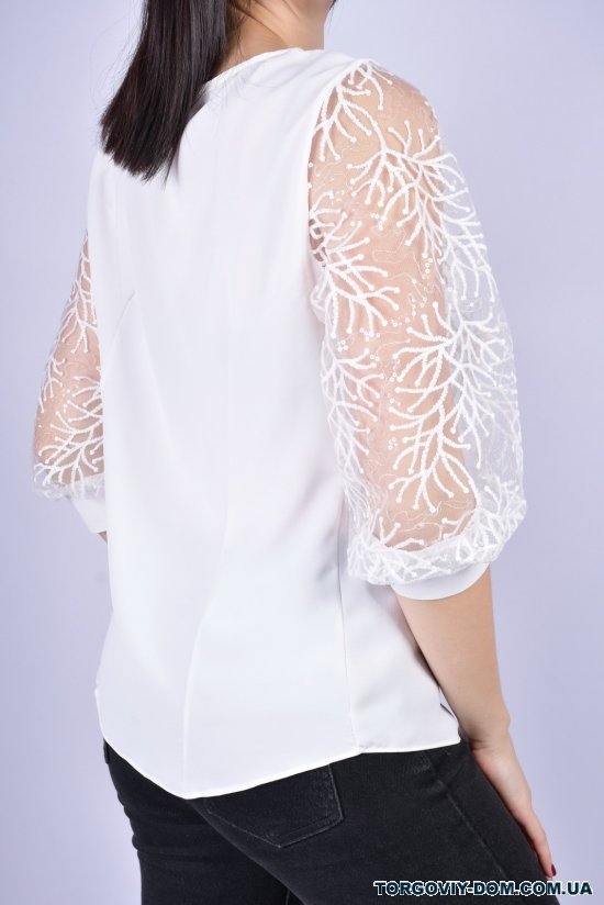 Блузка женская (цв.белый) ESAY Размер в наличии : 40 арт.9101