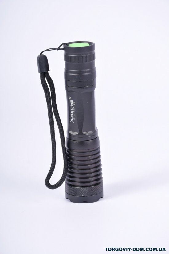 Bailong фонарик аккумуляторный + батарейка 158000 W с зумом арт.BL-1837-T6