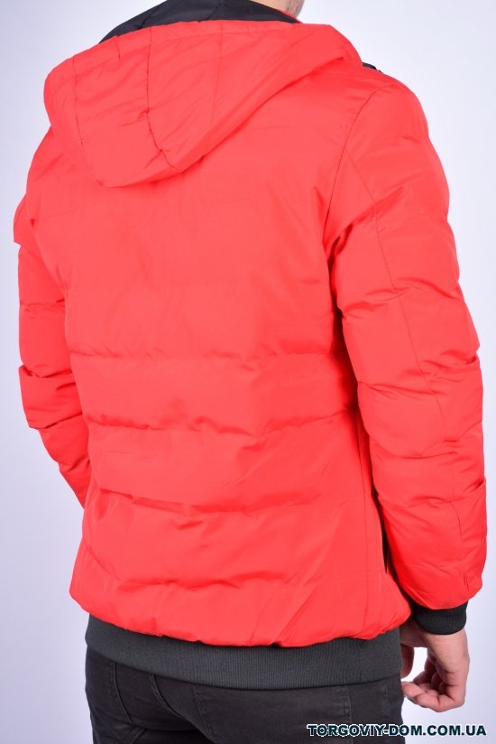 Куртка мужская (цв.красный/черный) демисезонная из плащевки 2-х сторонняя MYST Размеры в наличии : 48, 50, 52, 54, 56, 58 арт.33019