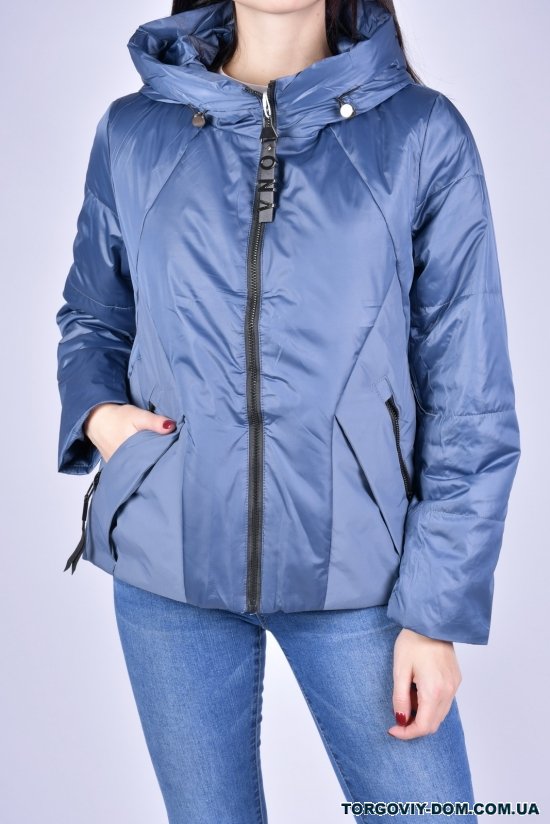 Куртка женская демисезонная (цв.синий) болоневая D.S Размеры в наличии : 42, 44, 46, 48 арт.M21017