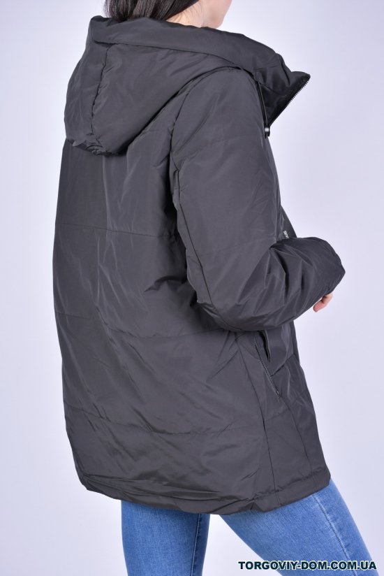 Куртка женская демисезонная (цв.черный) болоневая D.S Размер в наличии : 52 арт.M21002