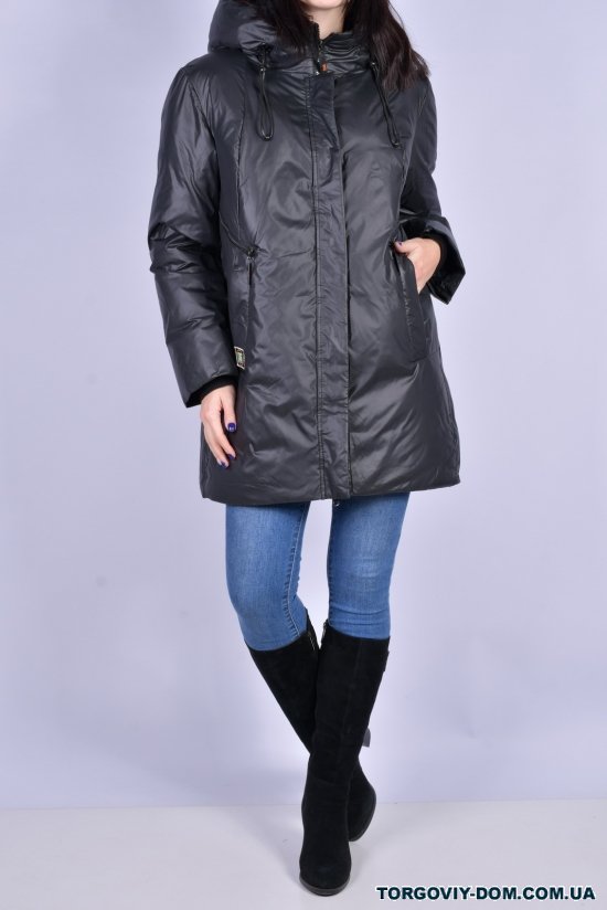 Куртка женская (цв.черный) демисезонная Размеры в наличии : 46, 48, 50 арт.B630