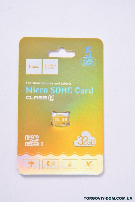 Карта пам'яті MicroSDHC 32GB Hoco арт.32GB