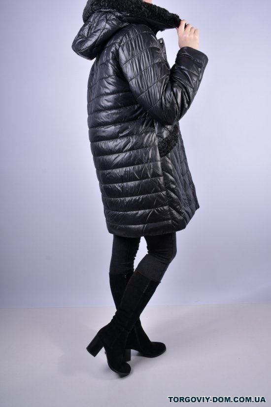 Куртка жіноча болоньева зимова (color N-11) Розмір в наявності : 52 арт.21686