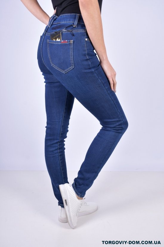 Джинсы женские стрейчевые на флисе NewJeans Размеры в наличии : 25, 26 арт.DF6043