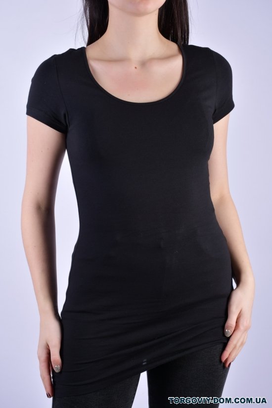 Жіноча футболка (кол. т/синій) трикотажна Розмір в наявності : 44 арт.1