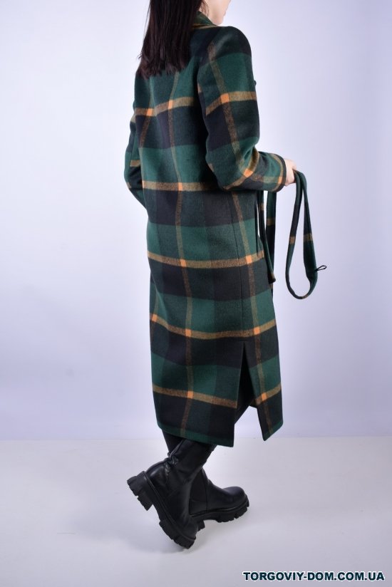 Пальто женское (цв.зелёный) кашемировое "BOGIRA" Размер в наличии : 42 арт.Вероника