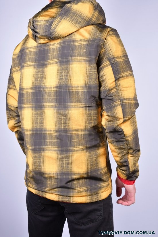 Куртка мужская демисезонная (двухсторонняя) (цв.красный) Размеры в наличии : 44, 50 арт.B23010