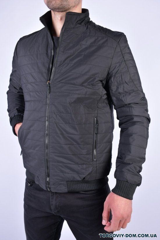 Куртка мужская демисезонная (цв.черный) Размеры в наличии : 46, 48, 50, 52, 54, 56 арт.H7-2