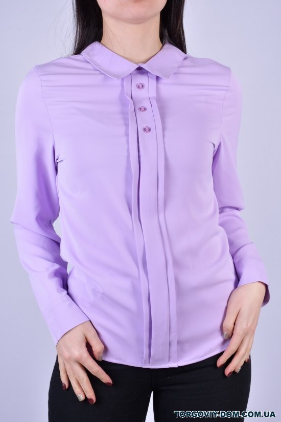 Блузка жіноча довгий рукав (кол. бузковий) BASE Розмір в наявності : 46 арт.A1607