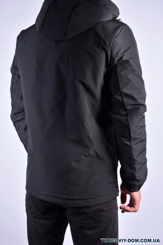 Куртка чоловіча демісезонна (двостороння) (кол. чорний) Розміри в наявності : 44, 46 арт.EM23011