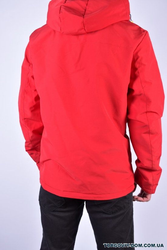 Куртка мужская демисезонная (двухсторонняя) (цв.красный) Размеры в наличии : 44, 48, 50 арт.EM23035