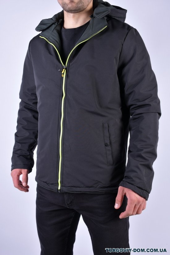 Куртка мужская демисезонная (двухсторонняя) (цв.хаки) Размер в наличии : 44 арт.EM23035