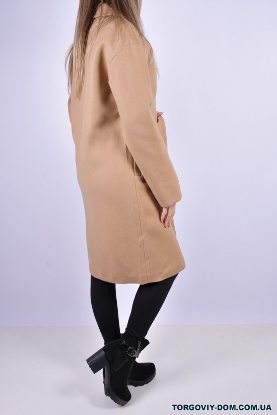 Пальто женское кашемировое (цв.кремовый) Размер в наличии : 44 арт.8033