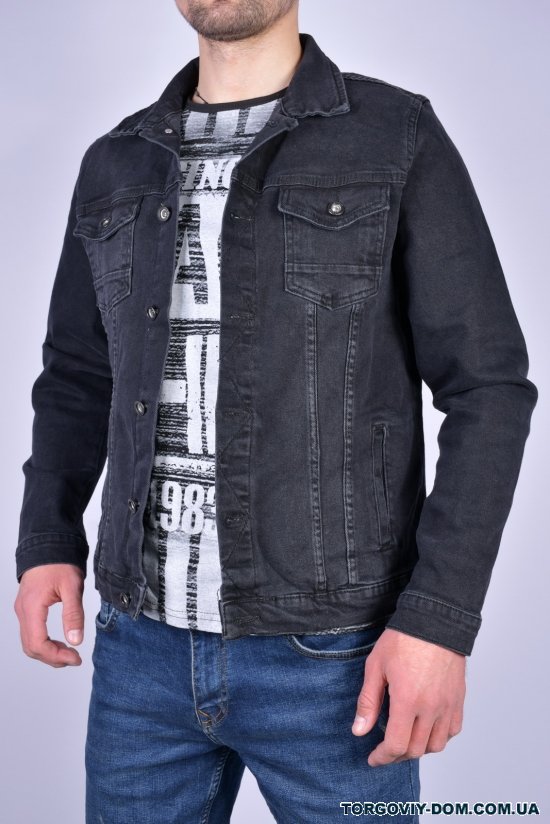 Піджак чоловічий джинсовий зі стрейчем (col.2993) "Blackzi" Розміри в наявності : 44, 46, 48 арт.11005
