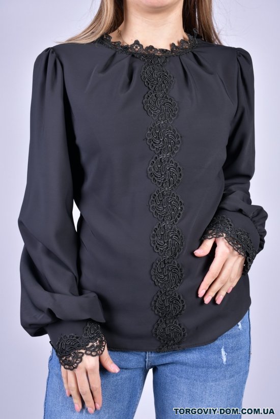 Блузка жіноча (кол. чорний) "ESAY" Розмір в наявності : 44 арт.9303