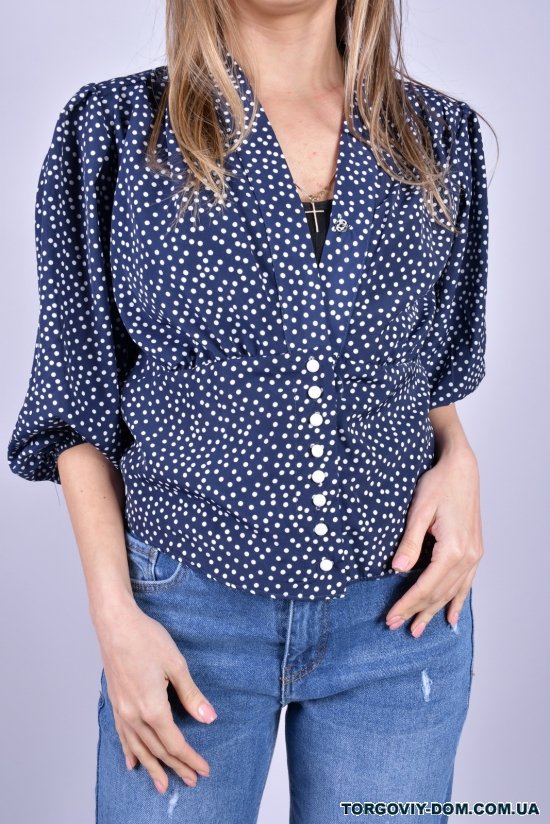 Блузка жіноча (кол. т. синій) "ESAY" Розміри в наявності : 40, 42, 44 арт.9310/1E