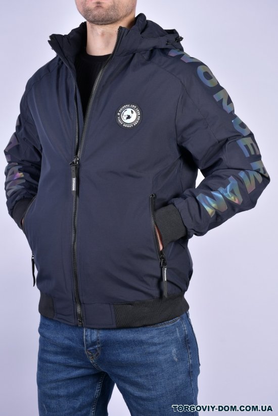 Куртка чоловіча (col.2) з плащової тканини демісезонна "PANDA" Розмір в наявності : 48 арт.L7811