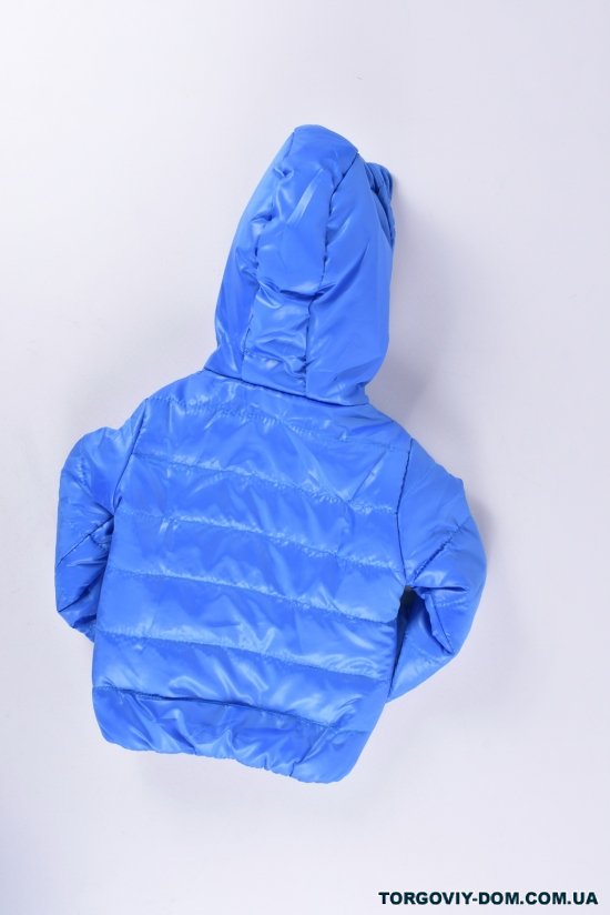Куртка для дівчинки (кол. блакитний) демісезонна з плащівки Зріст в наявності : 92 арт.