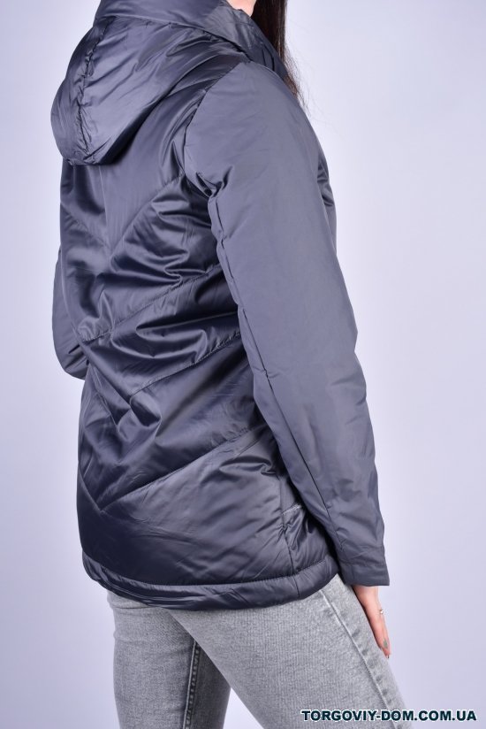 Куртка женская демисезонная (цв.серый) болоневая "D.S" Размеры в наличии : 42, 44 арт.M21036