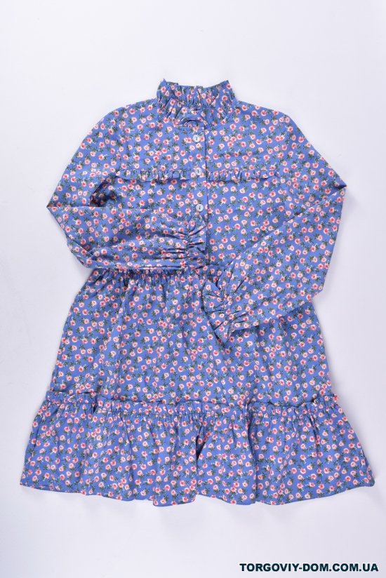 Платье для девочки (цв.синий) Рост в наличии : 134, 146, 158 арт.Нонна