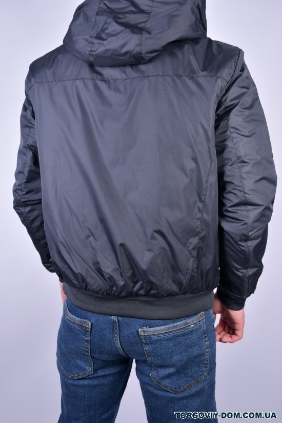 Куртка мужская демисезонная (цв.т.синий) "Free For" Размеры в наличии : 48, 50, 52, 54, 56 арт.6267
