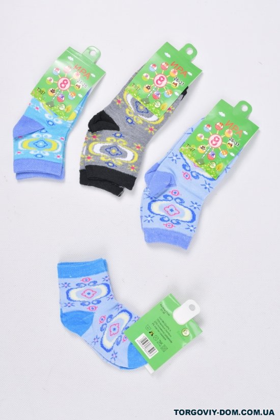 Шкарпетки для дівчинки всесезонні розмір 26-31 (75% бамбук 22% поліамід 3% еластан) арт.T307