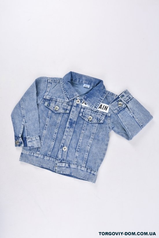 Пиджак джинсовый для девочки Рост в наличии : 98 арт.201