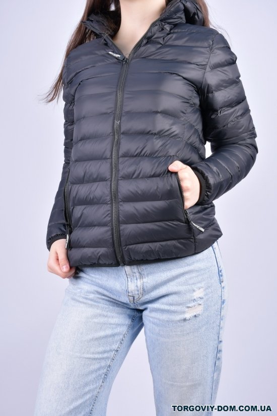Куртка жіноча демісезонна (кол. чорний) Розміри в наявності : 40, 42, 44, 46 арт.5859