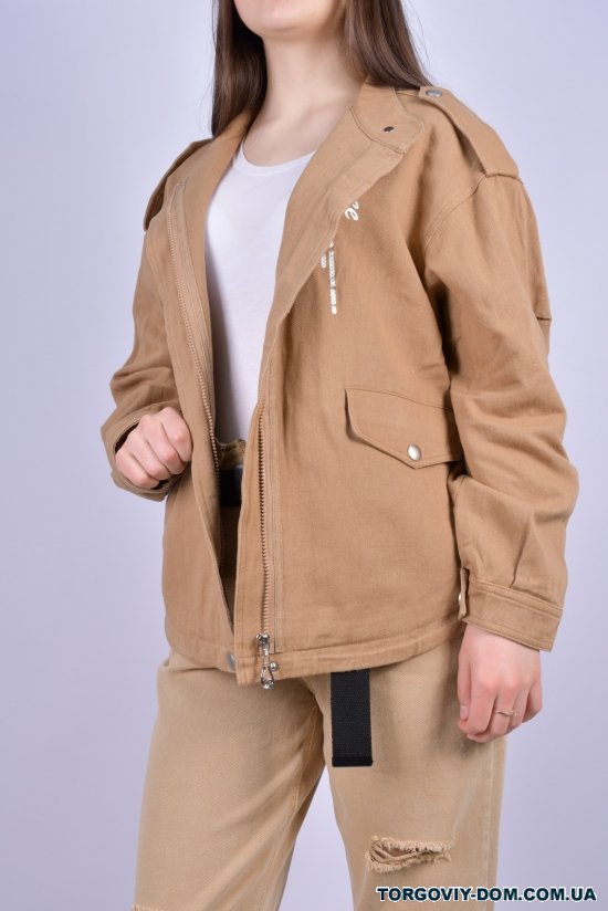 Куртка жіноча (col.093) джинсова "T.YCamille" (модель OVERSIZE) Розміри в наявності : 44, 46, 48, 50, 52 арт.F-678