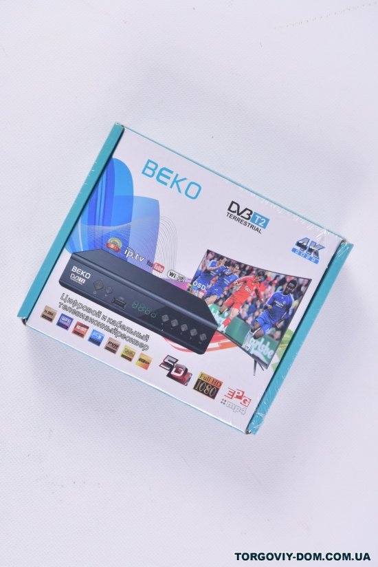 Цифровой эфирный приемник с экраном DVB-T2 "BEKO" арт.BK-2020