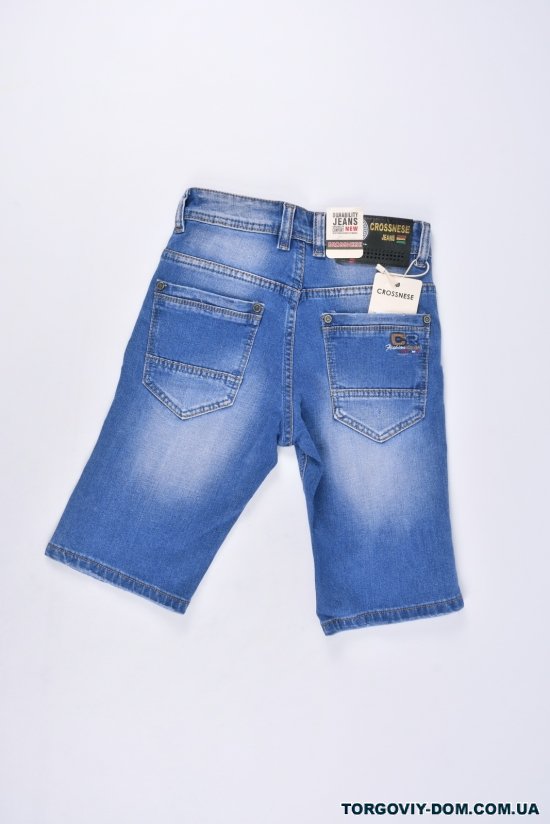 Шорты для мальчика джинсовые CROSSNESS Рост в наличии : 140, 158, 170 арт.Z5733