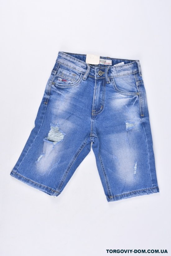 Шорты для мальчика джинсовые CROSSNESS Рост в наличии : 116, 122, 128, 134 арт.Z5725