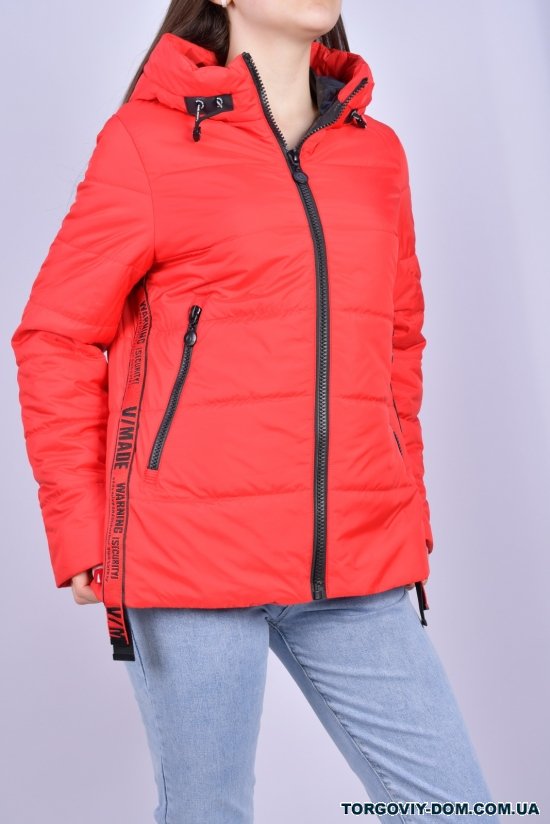 Куртка женская демисезонная (color.5) из плащевки "QARLEVAR" Размер в наличии : 40 арт.712