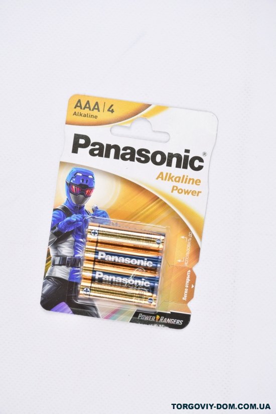 Батарейка лужная Panasonic (цена за 1 шт) арт.AAA-LR03