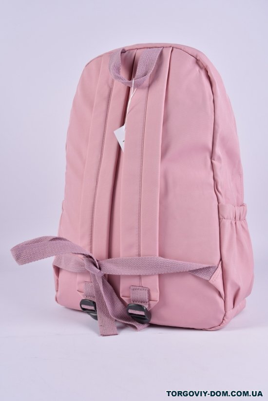 Рюкзак з плащової тканини (кол. рожевий) розмір 29/41/12 см арт.802