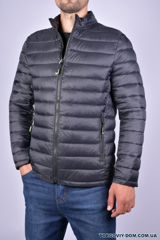 Куртка чоловіча (кол. т. синій) з плащової тканини демісезонна "ATE" Розміри в наявності : 48, 50 арт.06