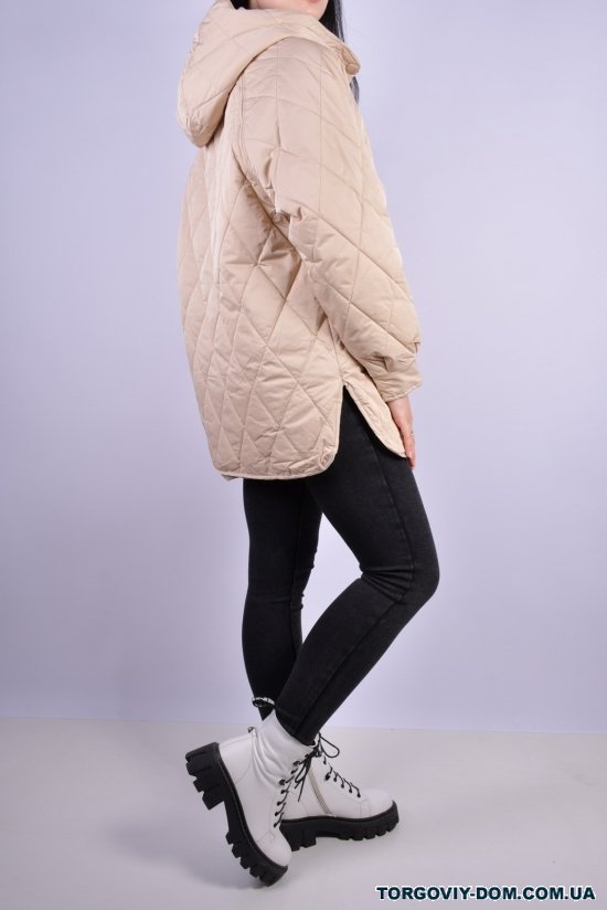 Куртка жіноча з плащівки (color 28) демісезонна "T.YCamille" Розміри в наявності : 48, 50, 52, 54, 56 арт.B-952