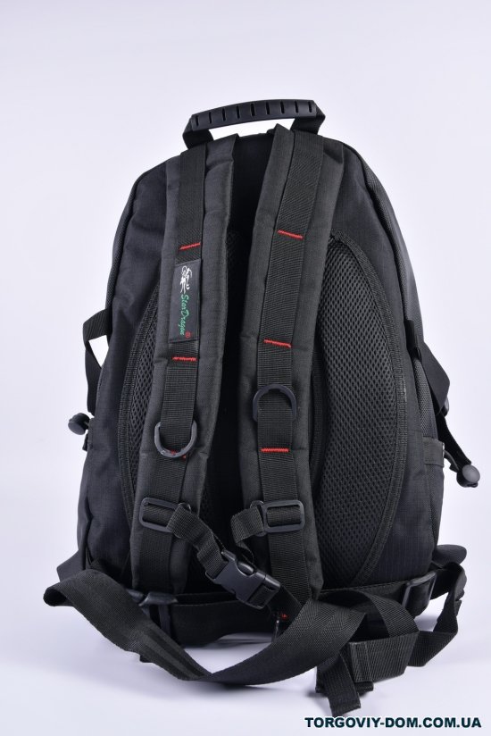 Рюкзак тканинний (кол. чорний) розмір 32/47/15 см. арт.A3399