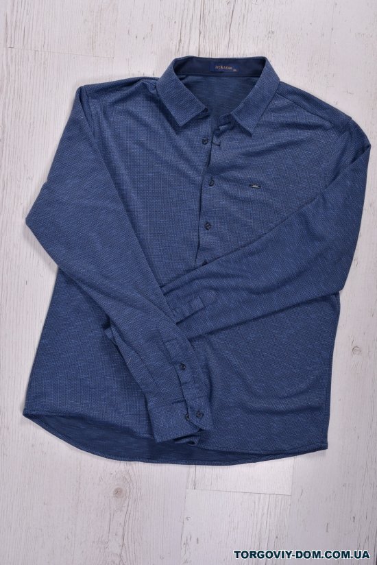 Рубашка мужская (цв.синий) "ART ATLAS" Размеры в наличии : 44, 46 арт.675778