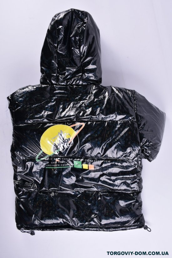 Куртка демісезонна для дівчинки (кол. чорний) Об'єм в наявності : 110 арт.4N